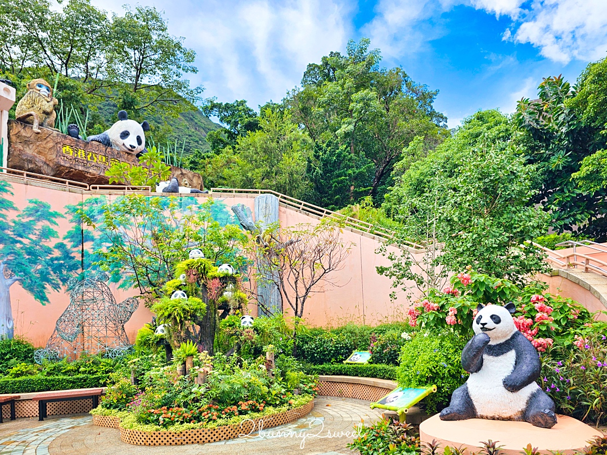 香港景點「香港海洋公園」結合動物園、水族館的無敵海景遊樂園，好玩度不輸香港迪士尼 @兔兒毛毛姊妹花