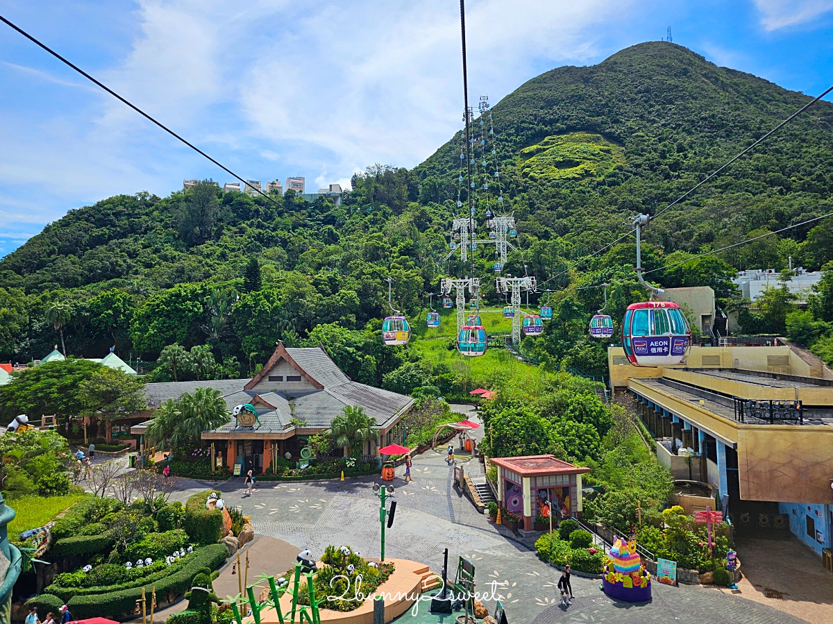 香港景點「香港海洋公園」結合動物園、水族館的無敵海景遊樂園，好玩度不輸香港迪士尼 @兔兒毛毛姊妹花