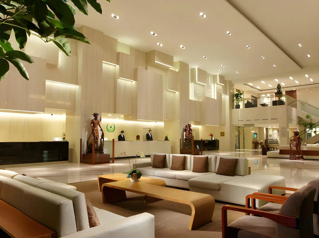 【礁溪長榮鳳凰酒店】宜蘭礁溪最強溫泉度假飯店，早餐吃到下午一點、星巴克咖啡喝到飽 @兔兒毛毛姊妹花