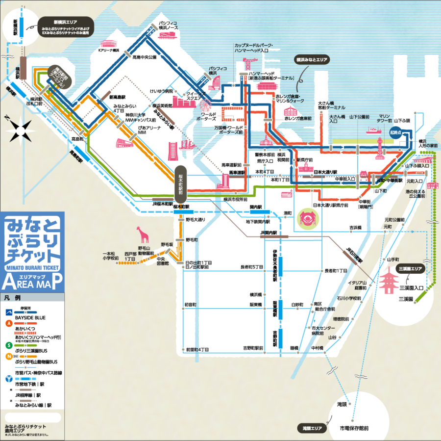 「橫濱自由行」三天兩夜行程、景點地圖、交通攻略～輕鬆從東京、羽田機場玩橫濱 @兔兒毛毛姊妹花