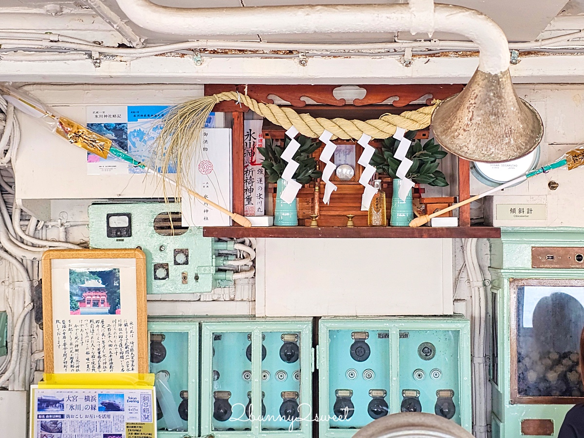 橫濱景點「冰川丸號郵輪博物館」山下公園旁必訪「太平洋女王」豪華貨客船，門票銅板價 @兔兒毛毛姊妹花