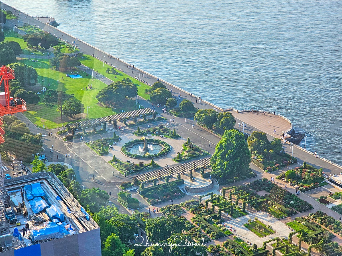 橫濱景點「橫濱海洋塔瞭望台」山下公園旁無敵海景 360 度展望台欣賞橫濱百萬夜景 @兔兒毛毛姊妹花