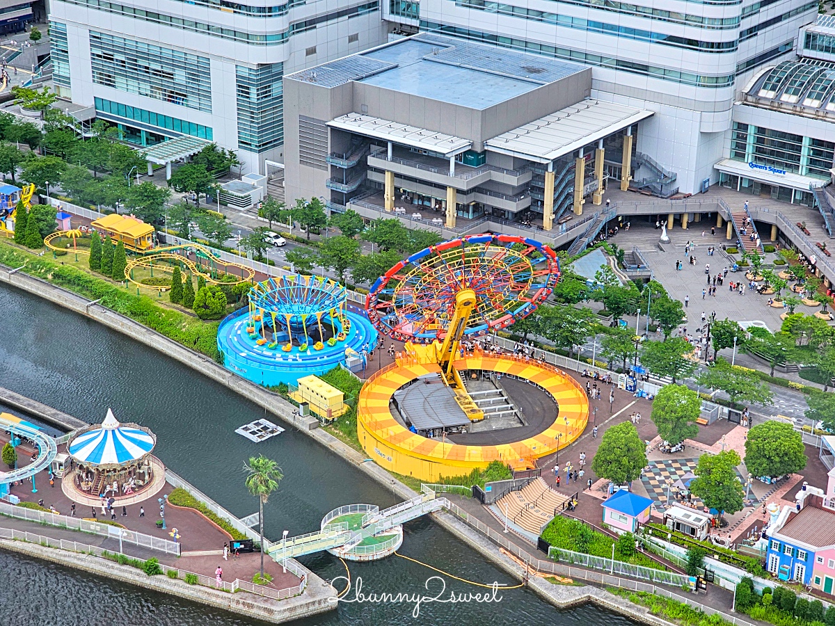 橫濱景點「太空世界 COSMO WORLD」港未來免門票遊樂園，Cosmo Clock 21 摩天輪必搭 @兔兒毛毛姊妹花