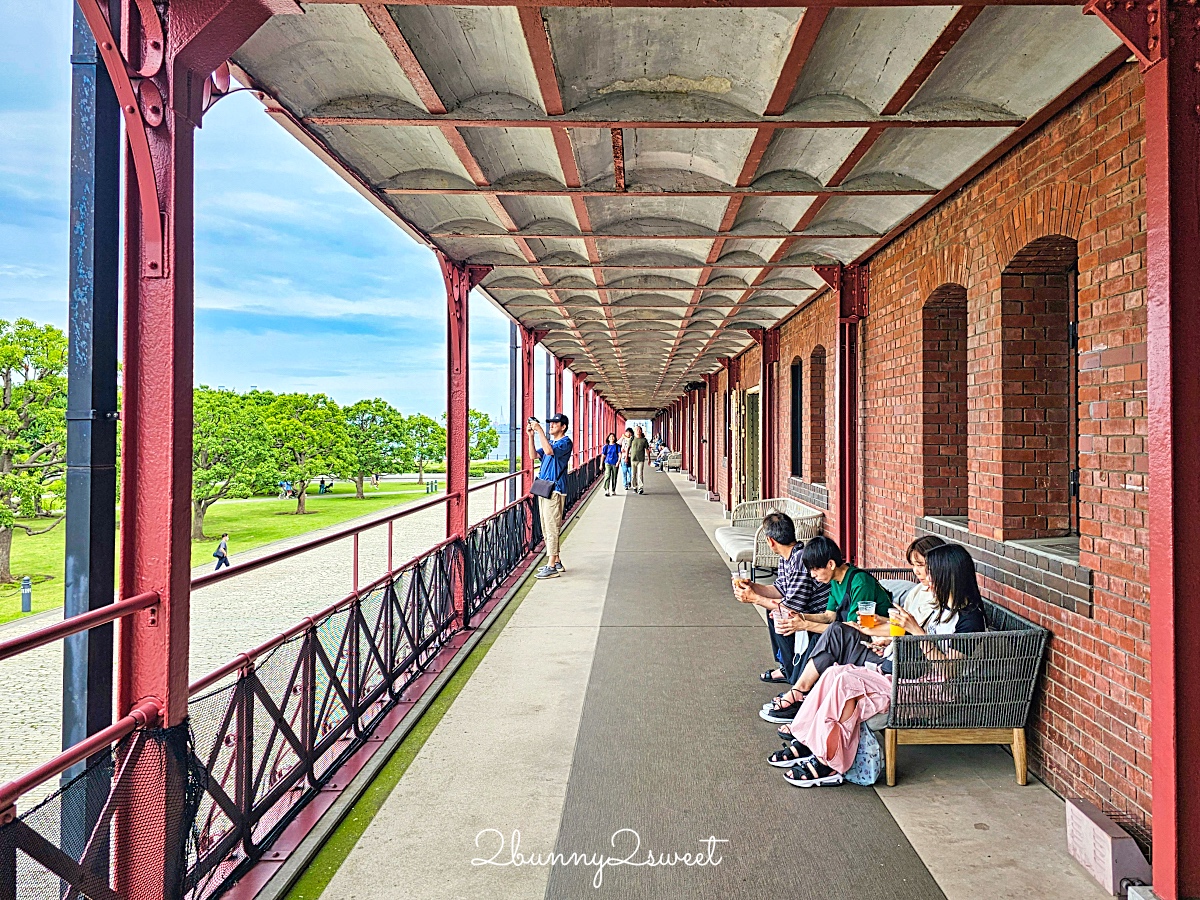 橫濱景點「橫濱紅磚倉庫」大正風磚造建築超浪漫，紅磚倉庫必吃、必逛、必買推薦 @兔兒毛毛姊妹花