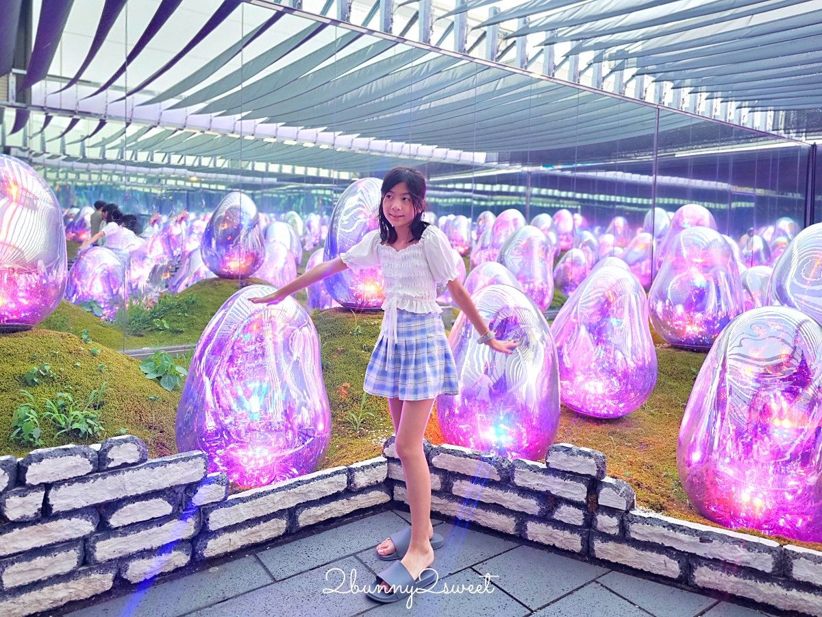 東京景點「豐洲 teamLab Planets」沈浸式光影美術館，水池中花叢裡拍夢幻美照｜teamLab穿搭建議 @兔兒毛毛姊妹花