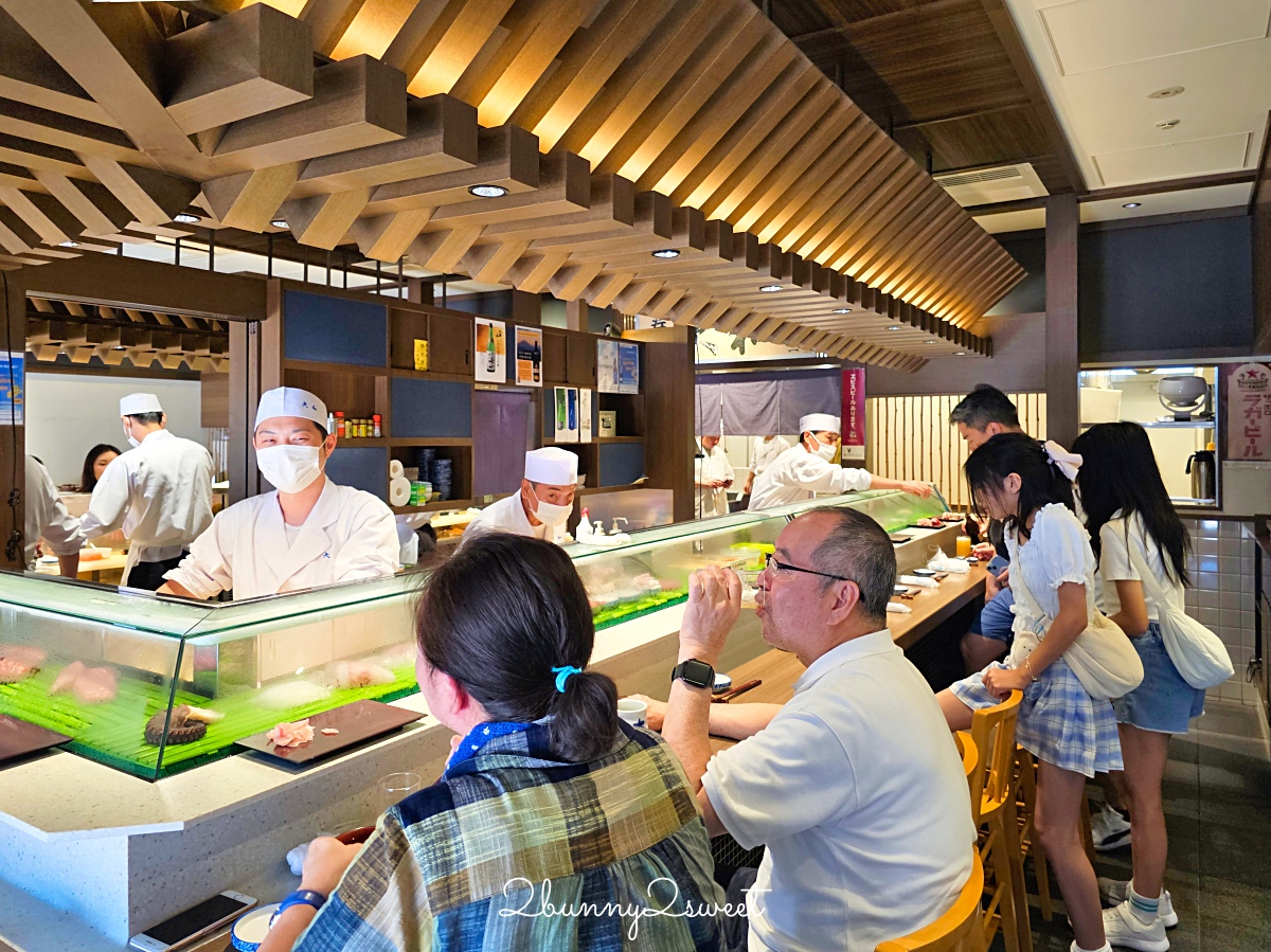 東京美食「大和壽司」豐洲市場必吃無菜單板前壽司店，食材新鮮好吃、師傅熱情互動超難忘 @兔兒毛毛姊妹花