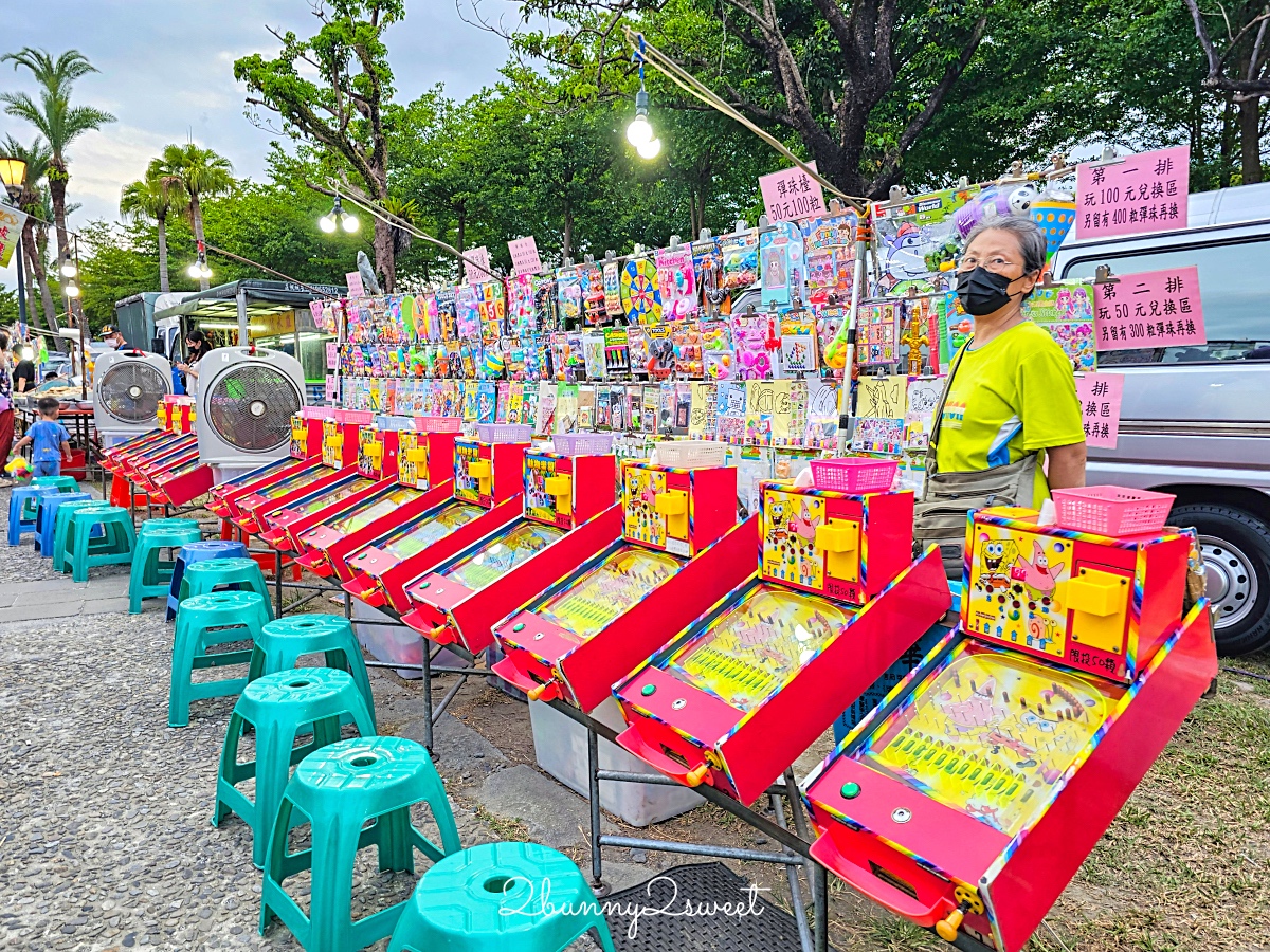 宜蘭夜市「頭城吉祥夜市」一週營業一天，上百攤販美食小吃、夜市遊戲～好吃好逛又好玩 @兔兒毛毛姊妹花