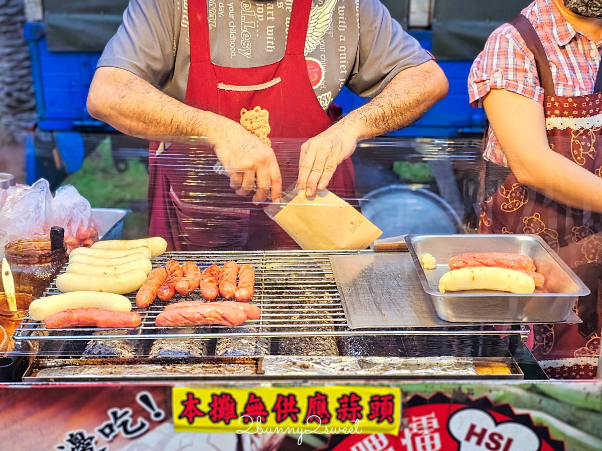 宜蘭夜市「頭城吉祥夜市」一週營業一天，上百攤販美食小吃、夜市遊戲～好吃好逛又好玩 @兔兒毛毛姊妹花