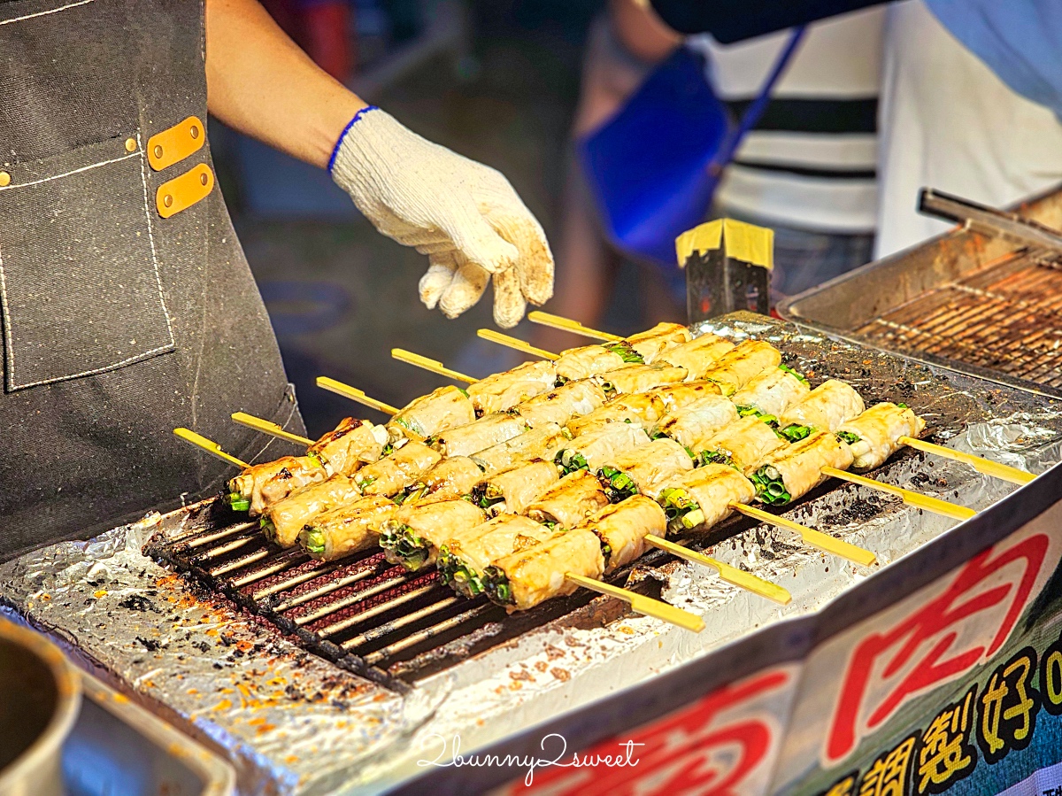 宜蘭夜市「頭城吉祥夜市」一週營業一天，上百攤販美食小吃、夜市遊戲～好吃好逛又好玩 @兔兒毛毛姊妹花