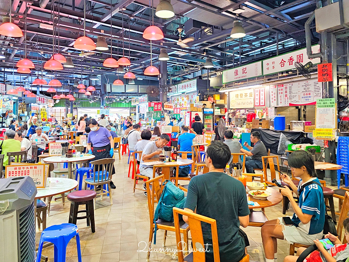 香港美食「海防道熟食市場」尖沙咀在地人的平價美食天堂大排檔，必吃三大美食店家 @兔兒毛毛姊妹花