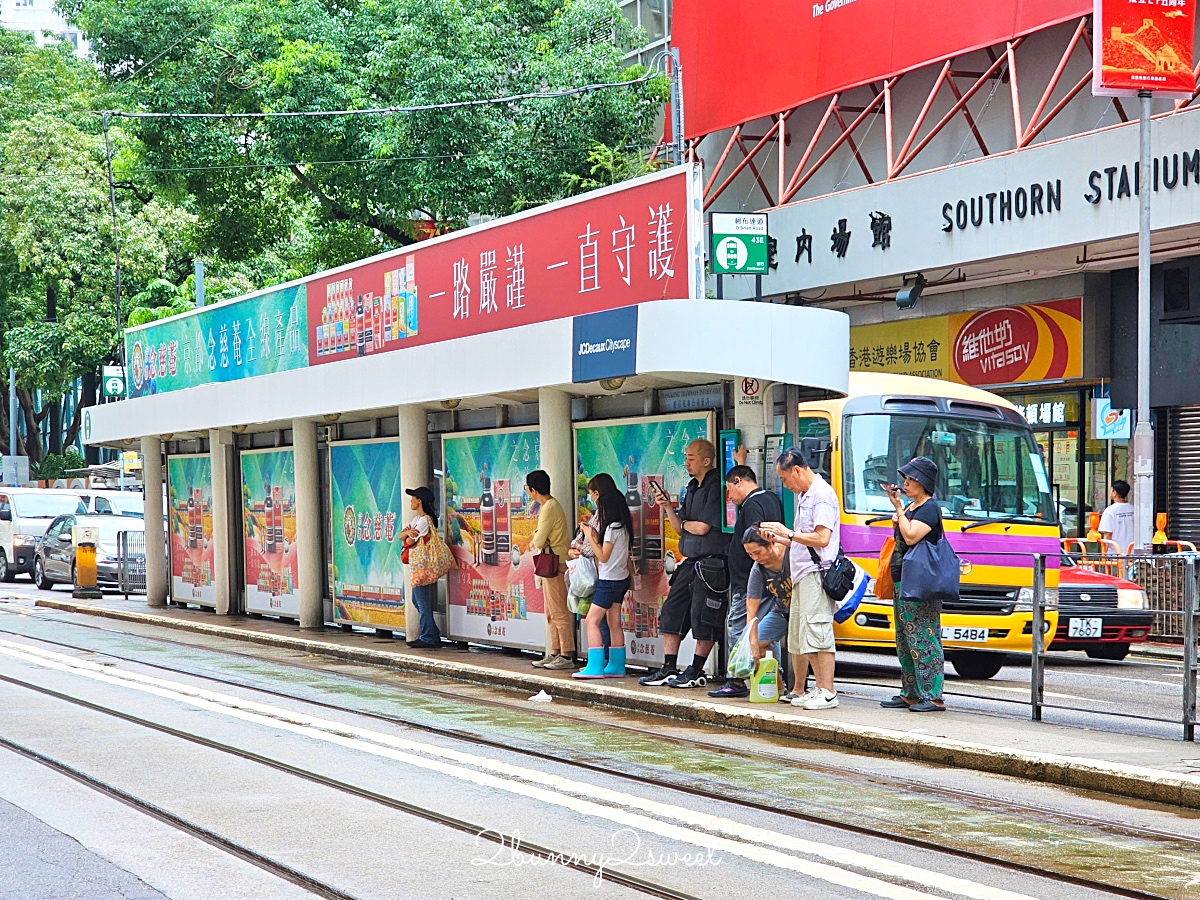 香港必搭「叮叮車」搭乘超過百年歷史英式雙層復古電車遊港島｜行車路線 / 乘車方式 / 票價 @兔兒毛毛姊妹花