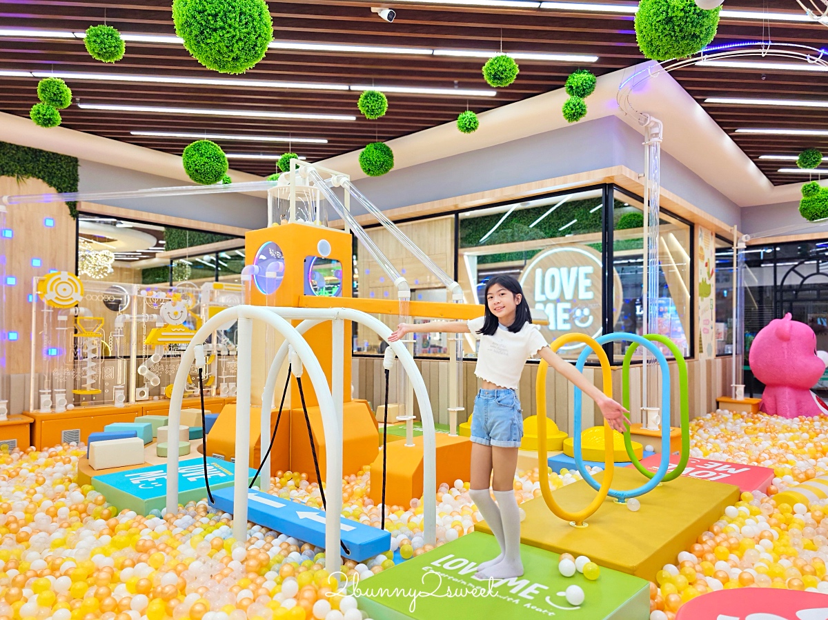 樂米樂園台中北歐館｜台中600坪豪華親子室內樂園，秀泰生活台中站前店遛小孩好去處 @兔兒毛毛姊妹花