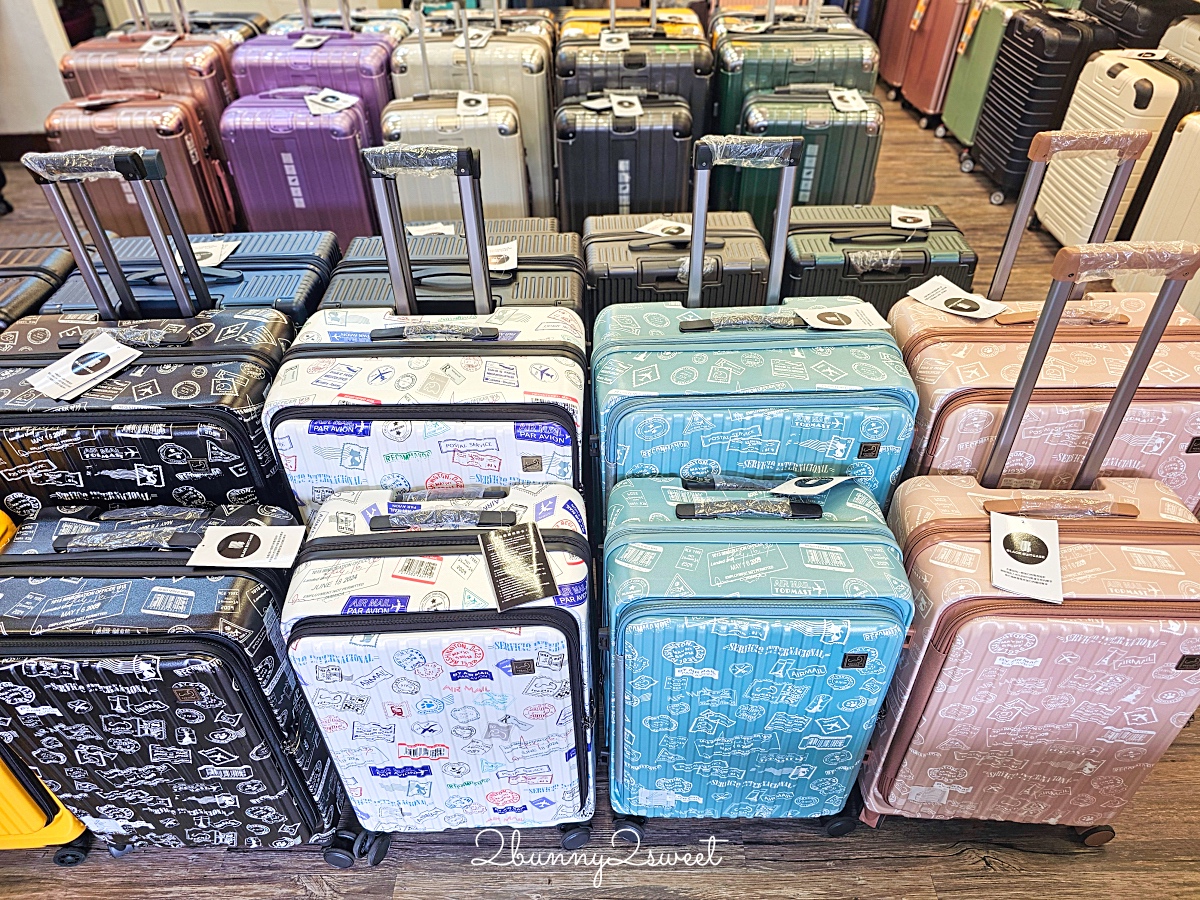 「黑箱作業 Black Suitcase」中和行李箱專賣店～工廠直營選擇多、質感好、超耐用，十年保修好安心，販售 DESENO 實體門市 @兔兒毛毛姊妹花