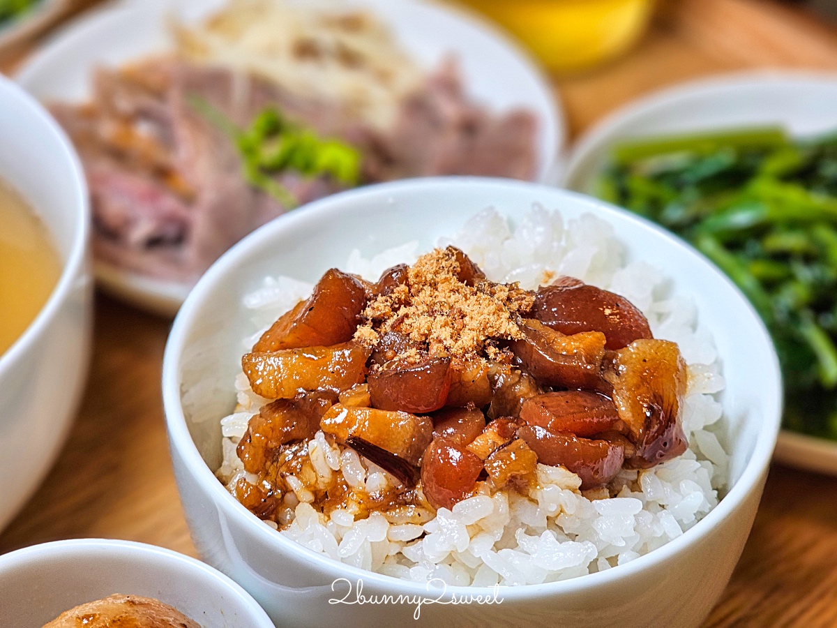 南京復興美食「滷肉飯店」全台最高質感滷肉飯餐廳，根本藝廊等級但價格很親民 @兔兒毛毛姊妹花