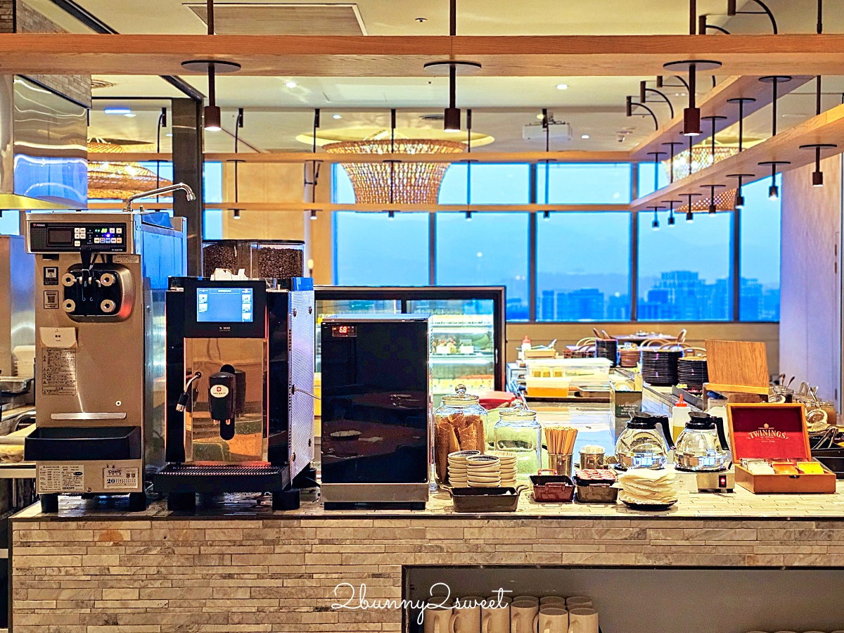 松山站美食「QUE 原木燒烤餐廳」松山意舍酒店高樓景觀餐廳 全新半自助晚餐菜單 @兔兒毛毛姊妹花