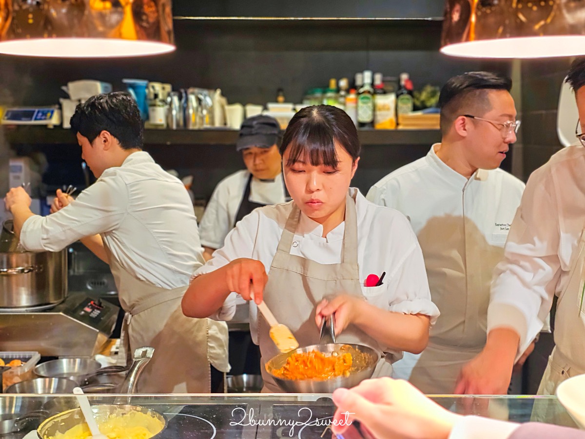 台北吃到飽「寒舍艾美探索廚房」首爾最潮米其林餐廳 doughroom  快閃進駐，K-PASTA義大利麵控必朝聖 @兔兒毛毛姊妹花