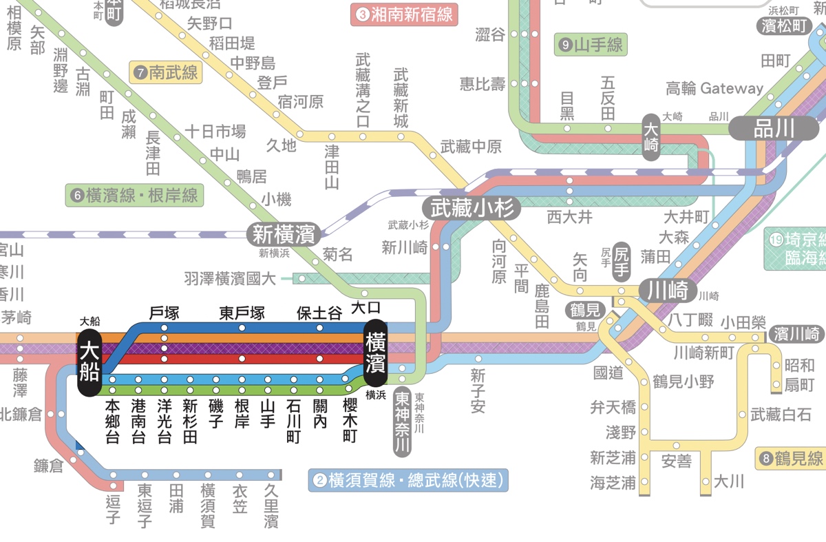 「橫濱自由行」三天兩夜行程、景點地圖、交通攻略～輕鬆從東京、羽田機場玩橫濱 @兔兒毛毛姊妹花