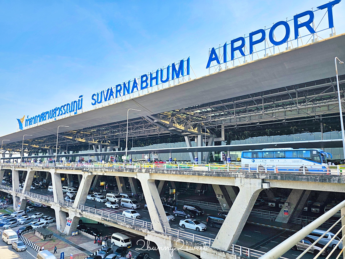 泰國曼谷機場 Suvarnabhumi Airport 最強攻略～BKK換錢、寄物、餐廳、按摩、便利商店、手標泰奶 @兔兒毛毛姊妹花