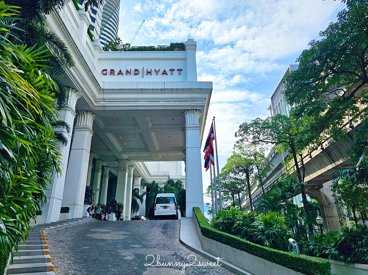 曼谷住宿「Grand Hyatt Erawan Bangkok 愛侶灣君悅飯店」奇隆站、四面佛旁歐式宮廷風五星君悅酒店 @兔兒毛毛姊妹花