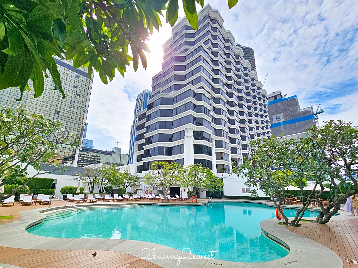 曼谷住宿「Grand Hyatt Erawan Bangkok 愛侶灣君悅飯店」奇隆站、四面佛旁歐式宮廷風五星君悅酒店 @兔兒毛毛姊妹花