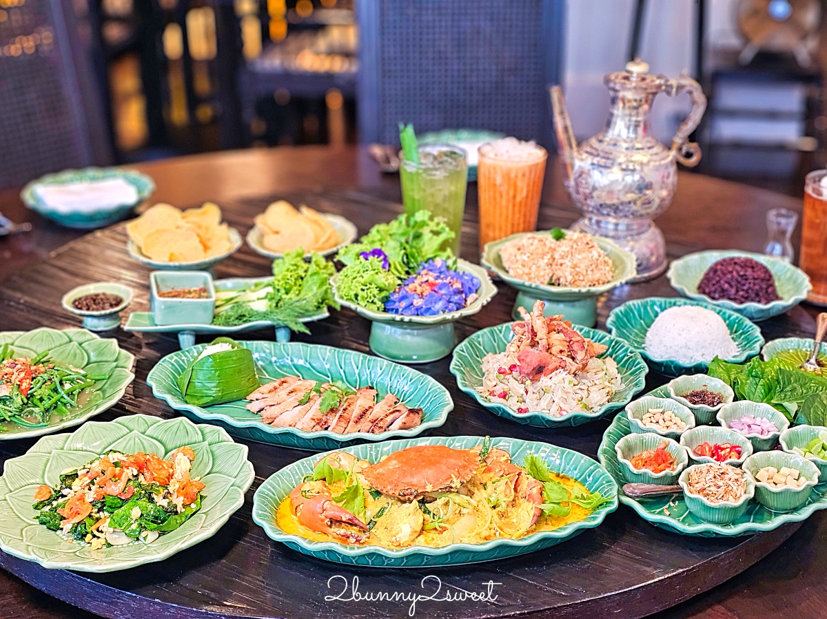 曼谷四面佛美食「Erawan Tea Room」Chit Lom奇隆站米其林泰式餐廳｜ERAWAN BANGKOK @兔兒毛毛姊妹花