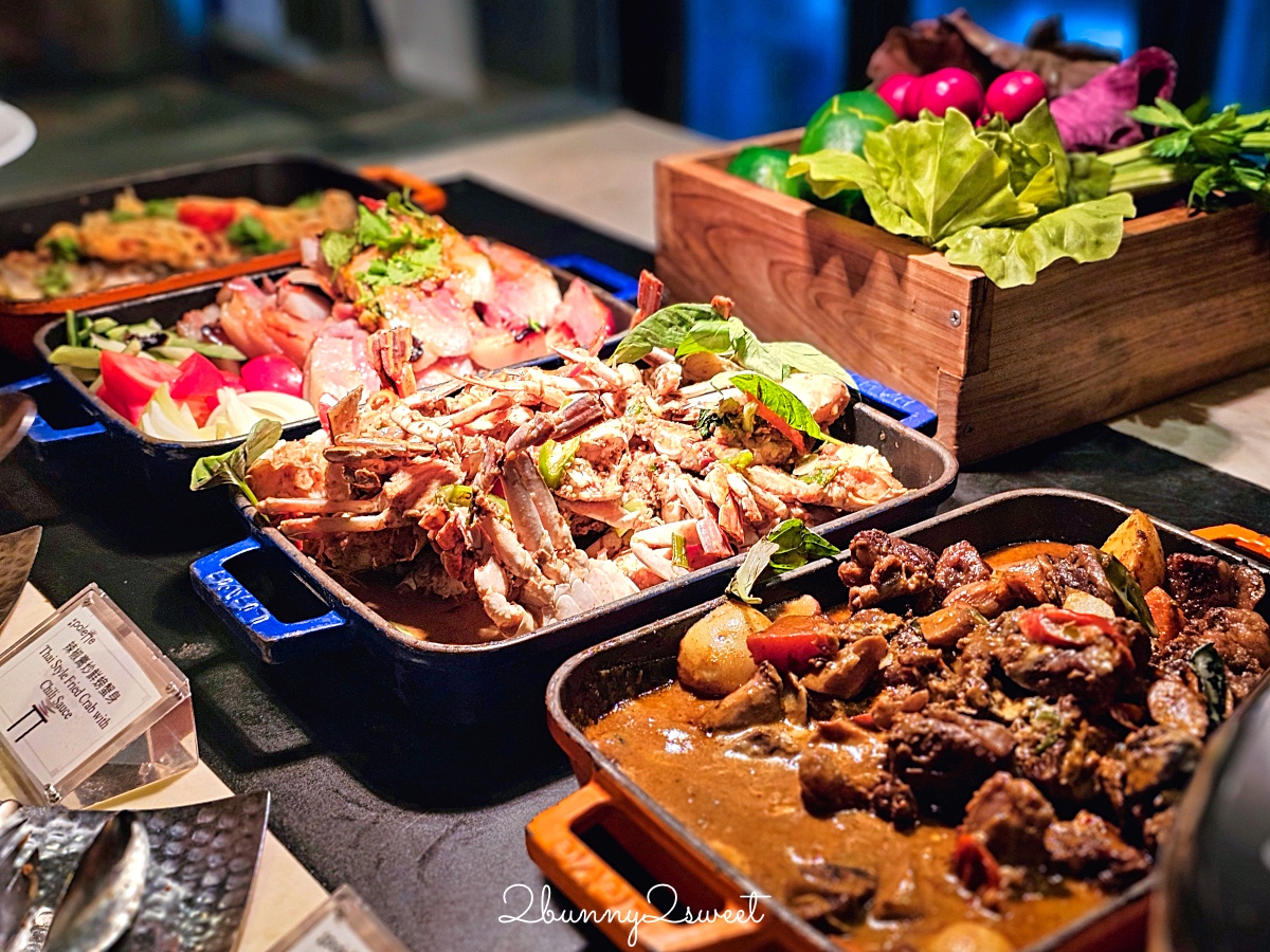 台北吃到飽「palette 彩匯自助餐廳」美福大飯店自助餐～台北必吃五星飯店buffet冠軍 @兔兒毛毛姊妹花