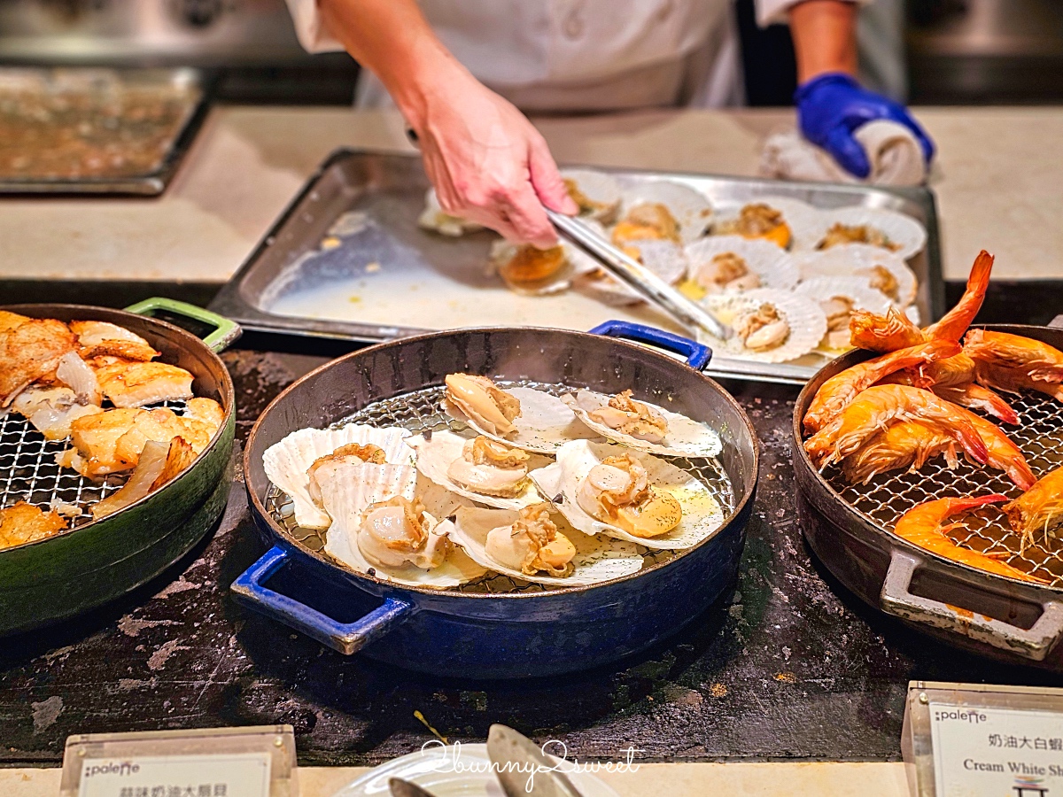 台北吃到飽「palette 彩匯自助餐廳」美福大飯店自助餐～台北必吃五星飯店buffet冠軍 @兔兒毛毛姊妹花