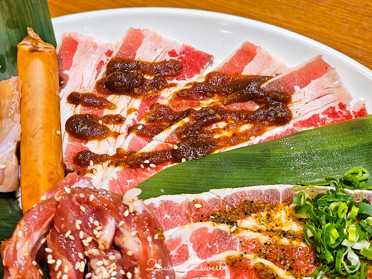 中山站美食「馬太郎燒肉」高評價台北燒肉吃到飽，千元有找就能爽吃豪華日式炭火燒肉 @兔兒毛毛姊妹花