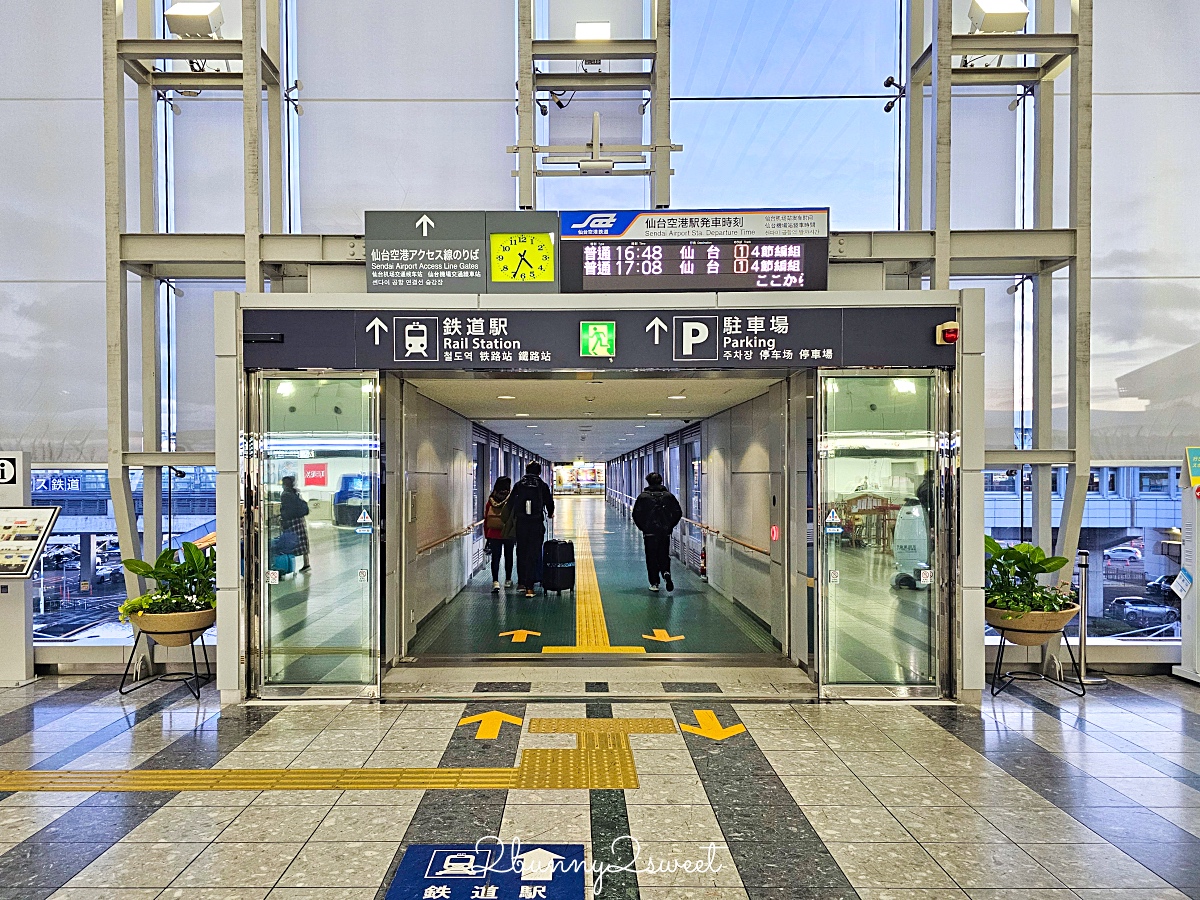 仙台機場交通「仙台機場Access線」往返仙台機場與市區最快只要17分鐘｜仙台機場快線 @兔兒毛毛姊妹花