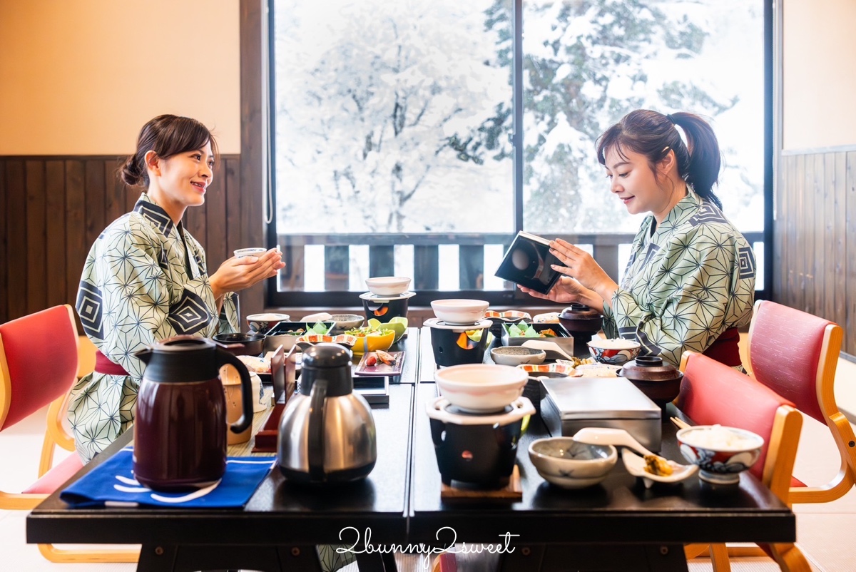 山形住宿「瀧與蕎麥之宿瀧見館」銀山溫泉日式溫泉旅館開箱，泡湯賞森林雪景太療癒 @兔兒毛毛姊妹花