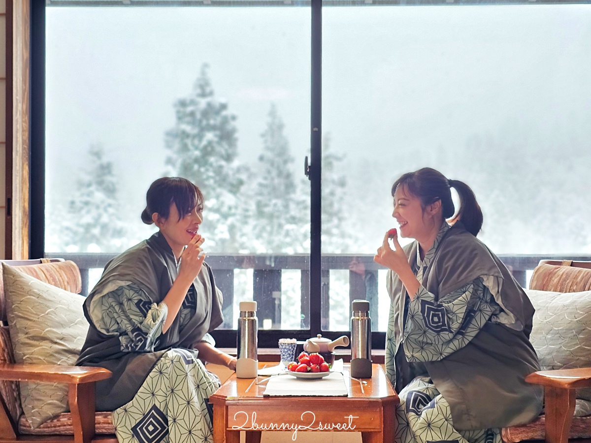 山形住宿「瀧與蕎麥之宿瀧見館」銀山溫泉日式溫泉旅館開箱，泡湯賞森林雪景太療癒 @兔兒毛毛姊妹花