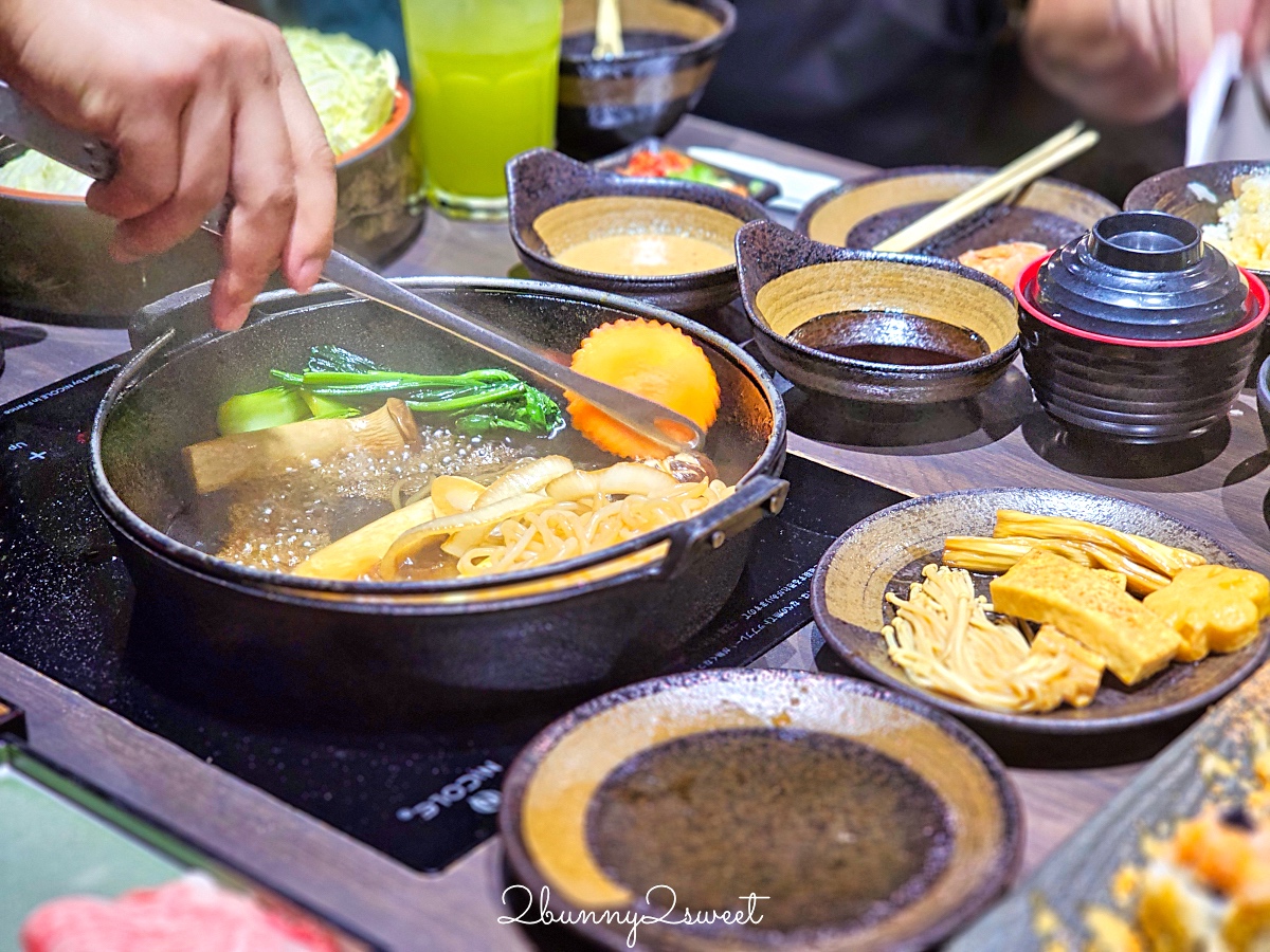 曼谷美食「SUKI MASA」BTS Chit Lom奇隆站四面佛商場必吃正宗關西風和牛壽喜燒 @兔兒毛毛姊妹花