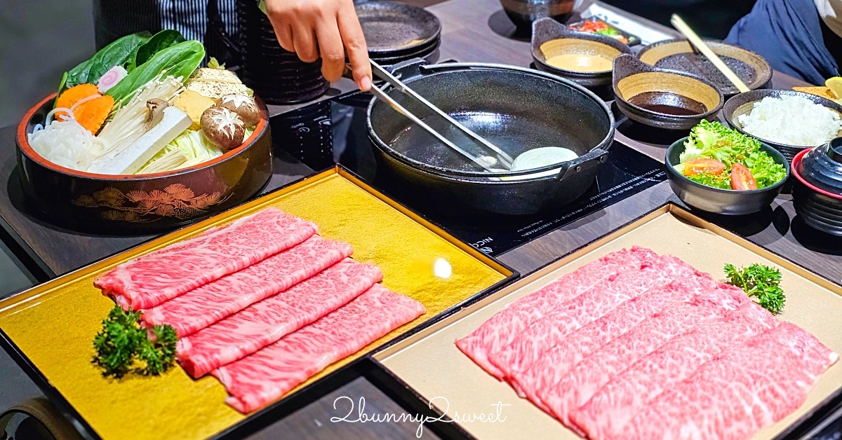 曼谷美食「SUKI MASA」BTS Chit Lom奇隆站四面佛商場必吃正宗關西風和牛壽喜燒 @兔兒毛毛姊妹花