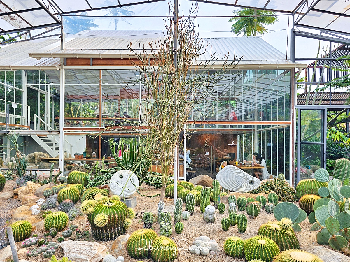 曼谷景點「Botanist activity space and more」賽佛瑞野生動物園附近秘境森林系網美咖啡廳 @兔兒毛毛姊妹花