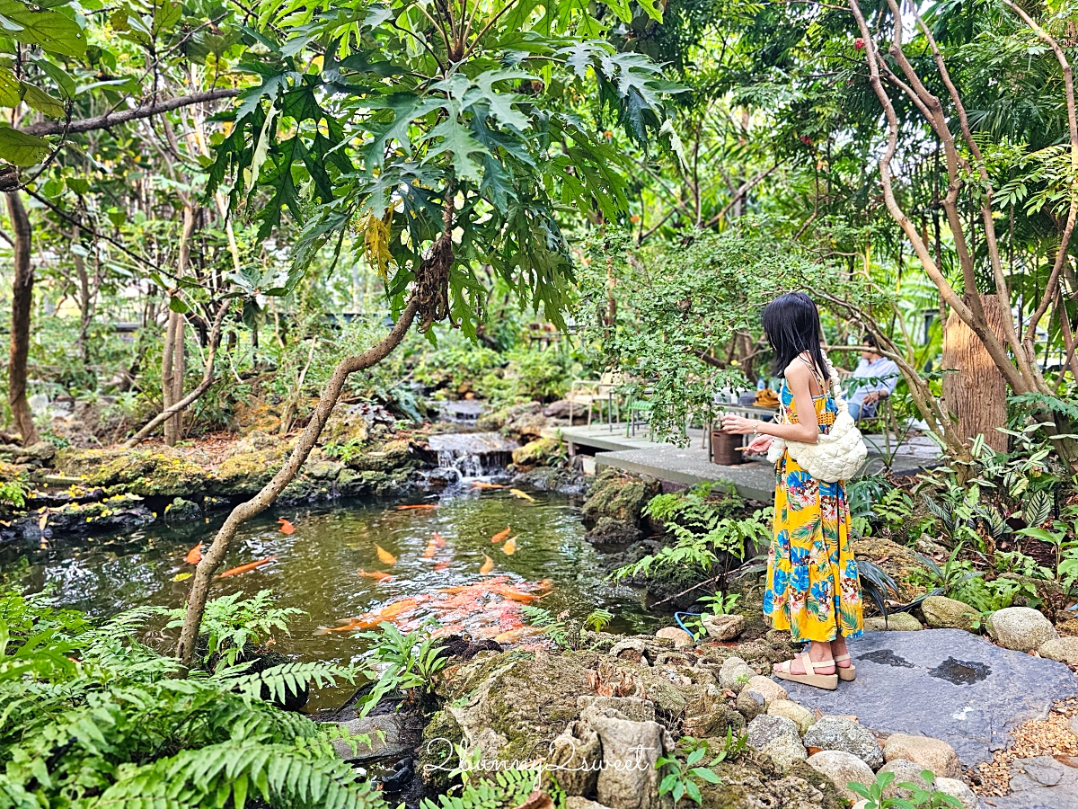 曼谷景點「Botanist activity space and more」賽佛瑞野生動物園附近秘境森林系網美咖啡廳 @兔兒毛毛姊妹花