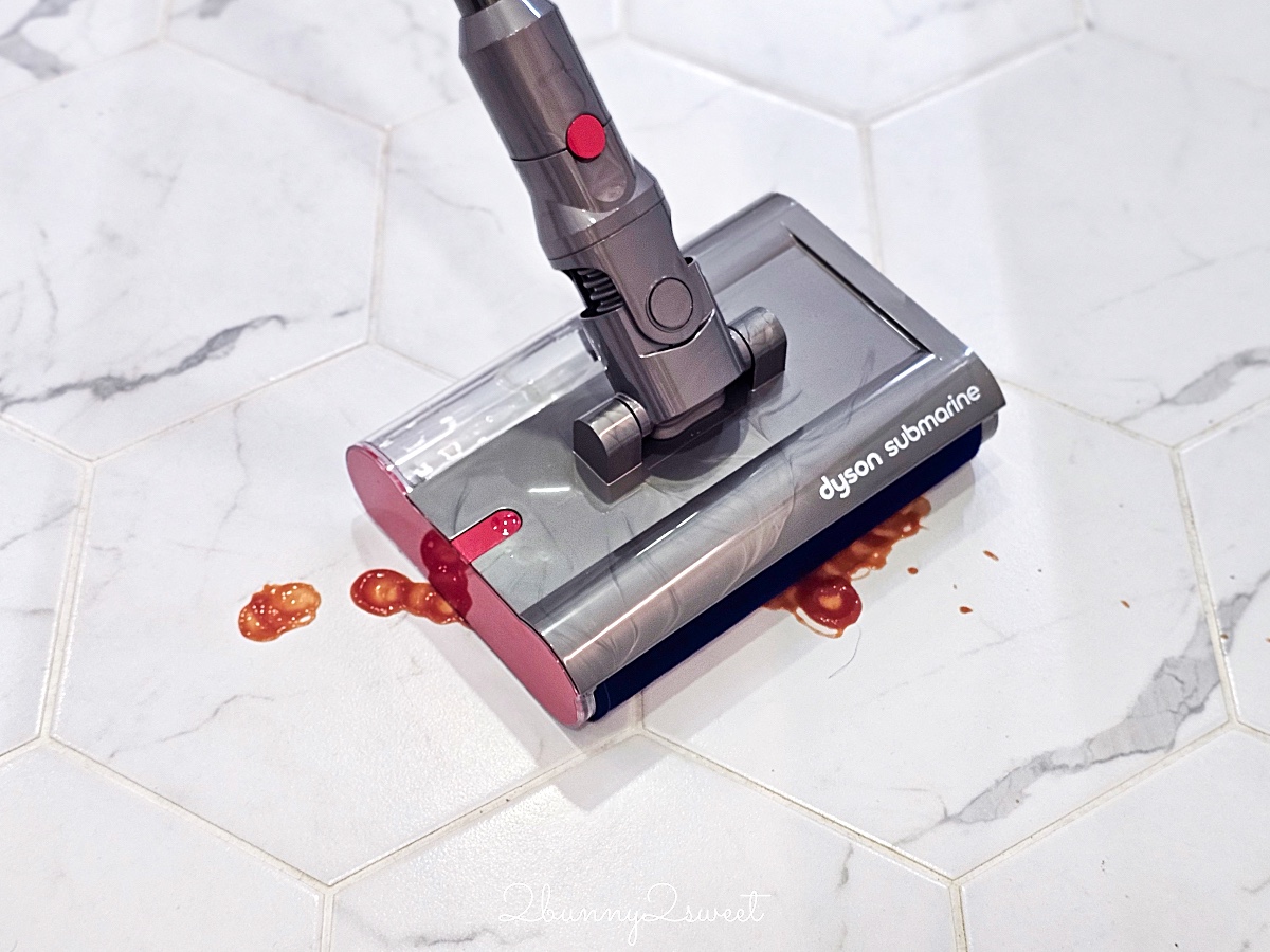 居家清潔家電推薦 Dyson V12s Detect Slim Submarine™ 乾濕全能洗地吸塵器快速清潔地板，Dyson 強效極靜甲醛偵測空氣清淨機給我乾淨好空氣 @兔兒毛毛姊妹花