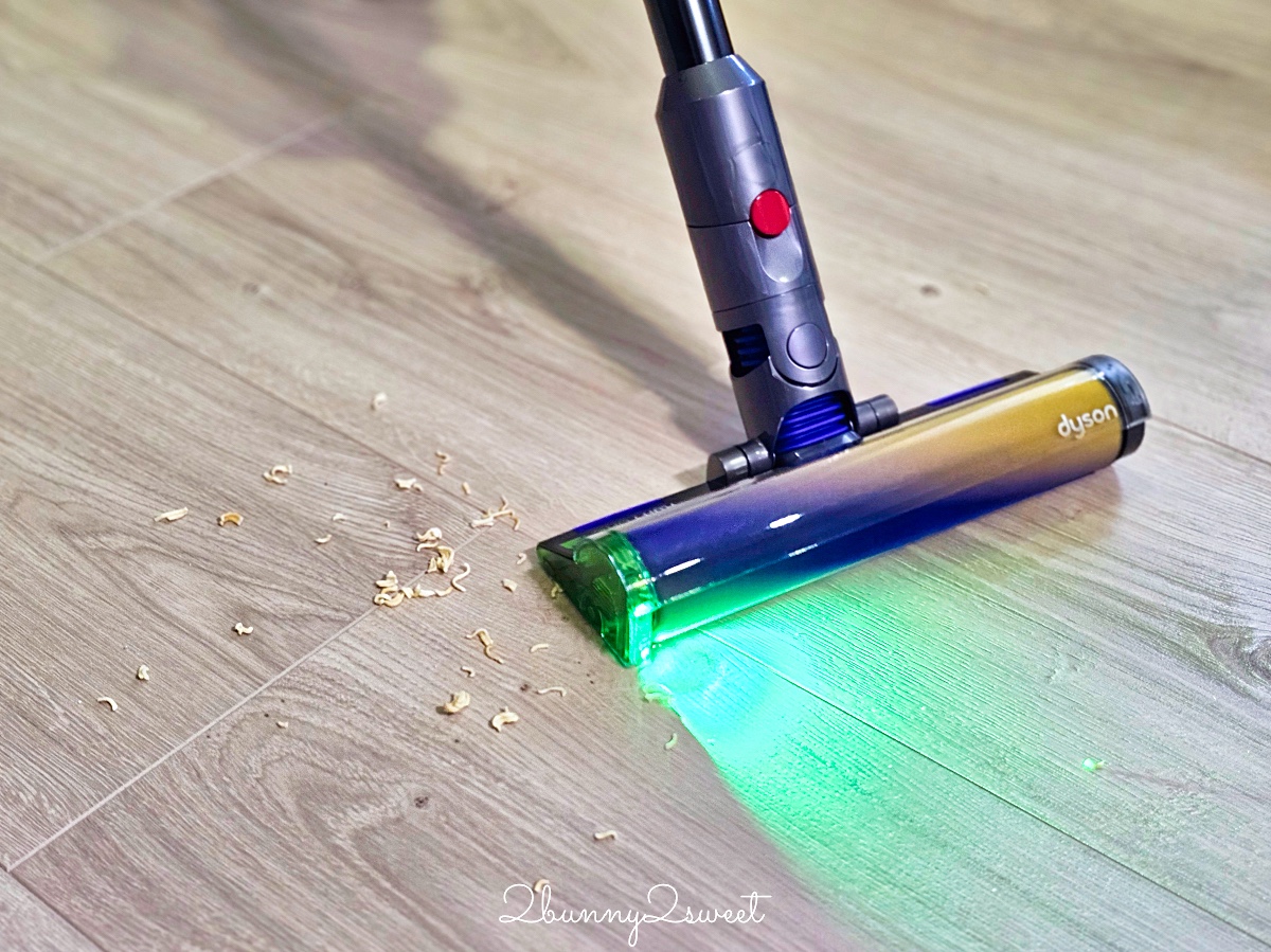 居家清潔家電推薦 Dyson V12s Detect Slim Submarine™ 乾濕全能洗地吸塵器快速清潔地板，Dyson 強效極靜甲醛偵測空氣清淨機給我乾淨好空氣 @兔兒毛毛姊妹花