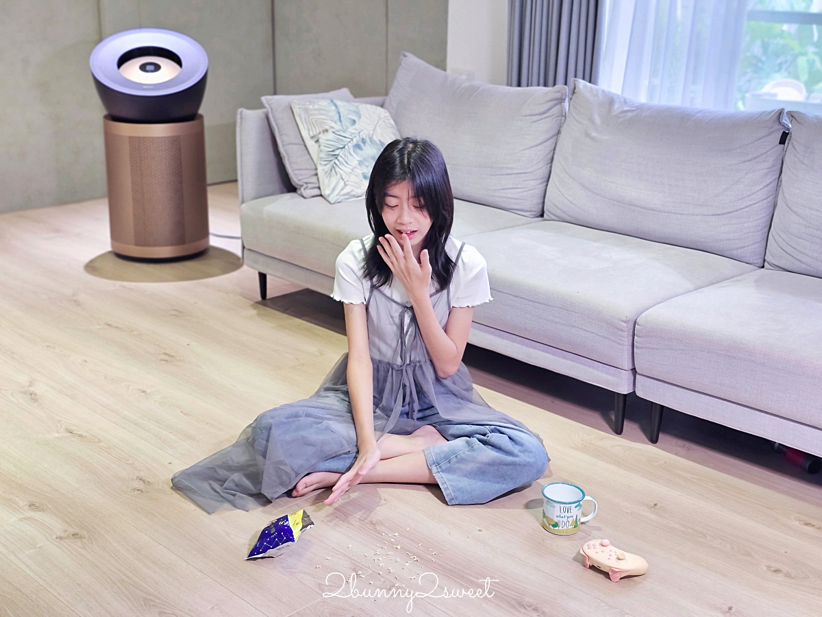 居家清潔家電推薦 Dyson V12s Detect Slim Submarine™ 乾濕全能洗地吸塵器快速清潔地板，Dyson 強效極靜甲醛偵測空氣清淨機給我乾淨好空氣 @兔兒毛毛姊妹花