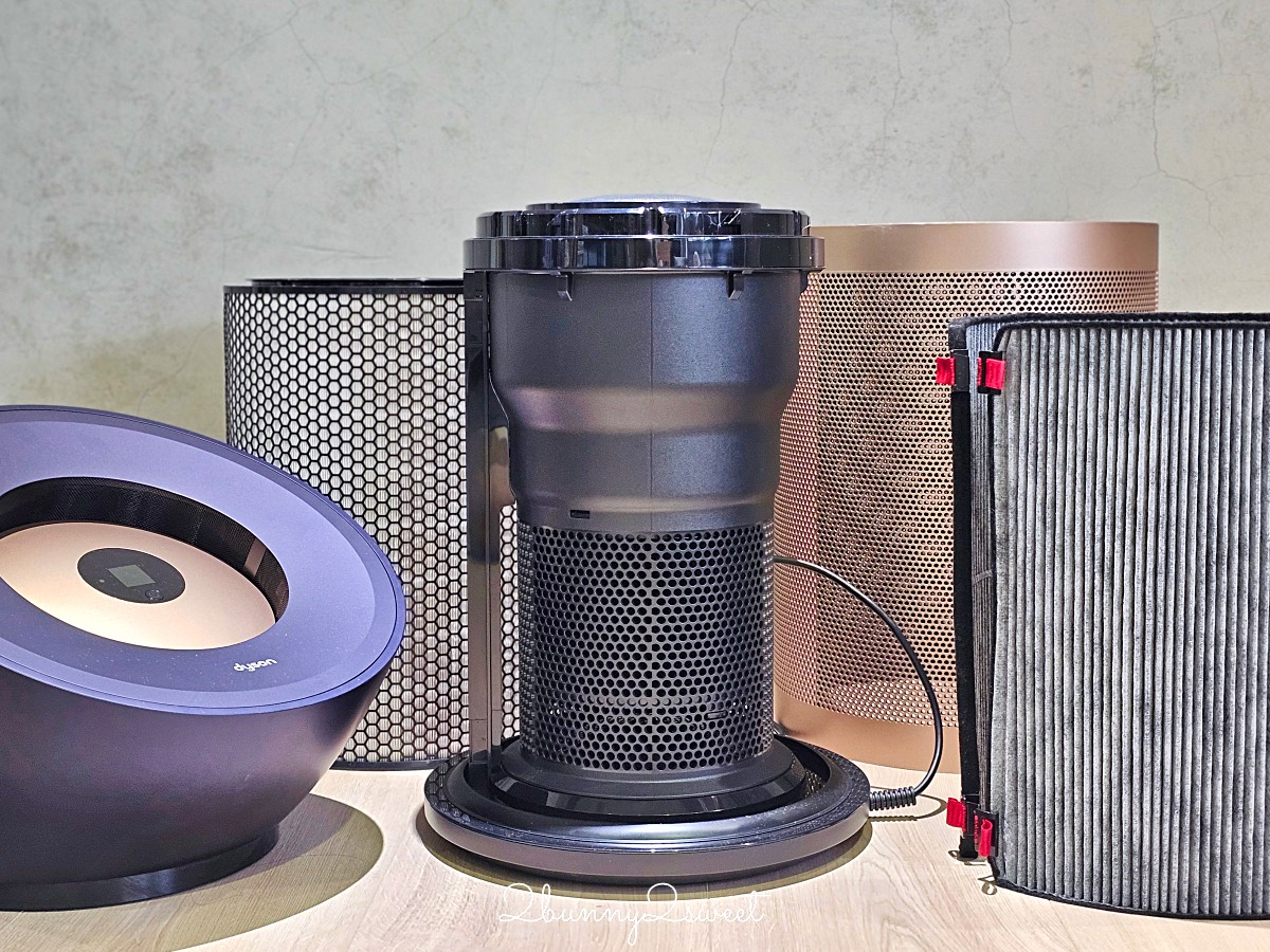 居家清潔家電推薦 Dyson V12s Detect Slim Submarine™ 乾濕全能洗地吸塵器快速清潔地板，Dyson 強效極靜甲醛偵測空氣清淨機給我乾淨好空氣 @兔兒毛毛姊妹花