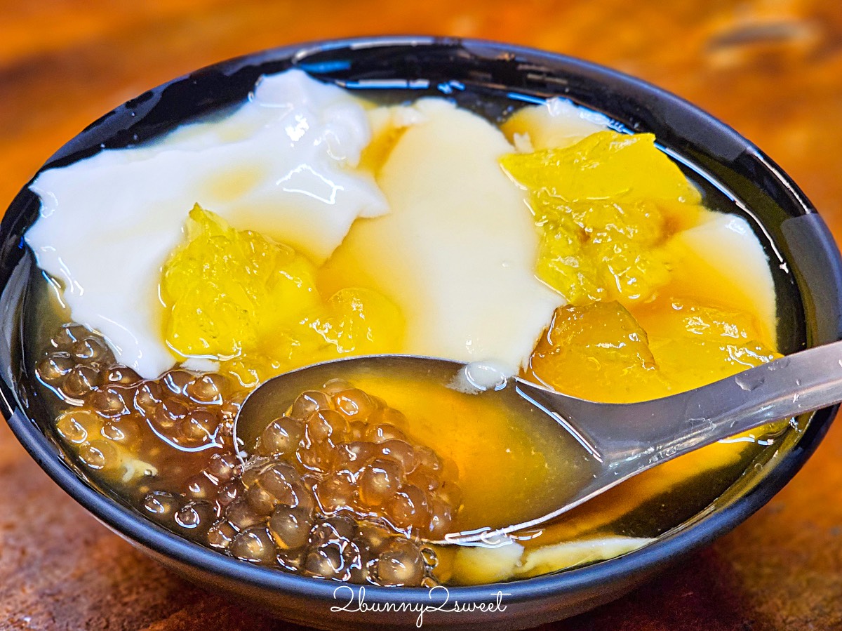 台南美食「阿川粉圓」超萌湯圓小山刨冰～海安路必吃排隊美食阿川古早味粉圓冰 @兔兒毛毛姊妹花
