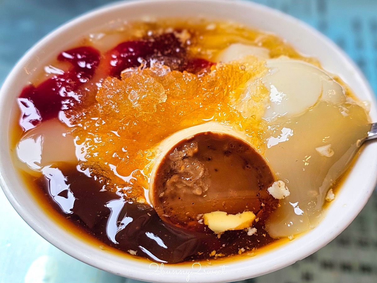 台南景點「修安扁擔豆花」國華街永樂市場美食，CNN報導台南必吃小吃 @兔兒毛毛姊妹花