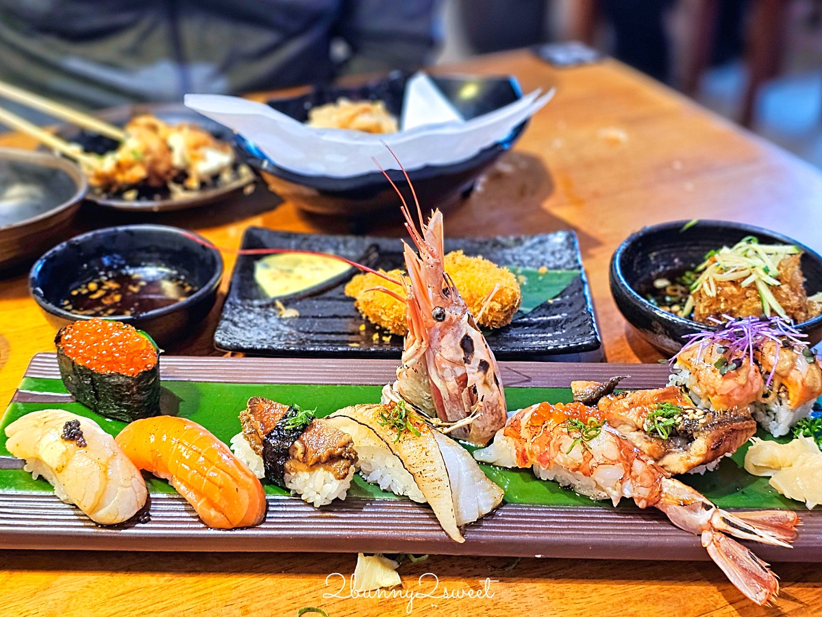 鶯歌美食「八條壽司鶯歌店」三鶯地區超人氣平價日式料理店，連平日中午都排隊 @兔兒毛毛姊妹花