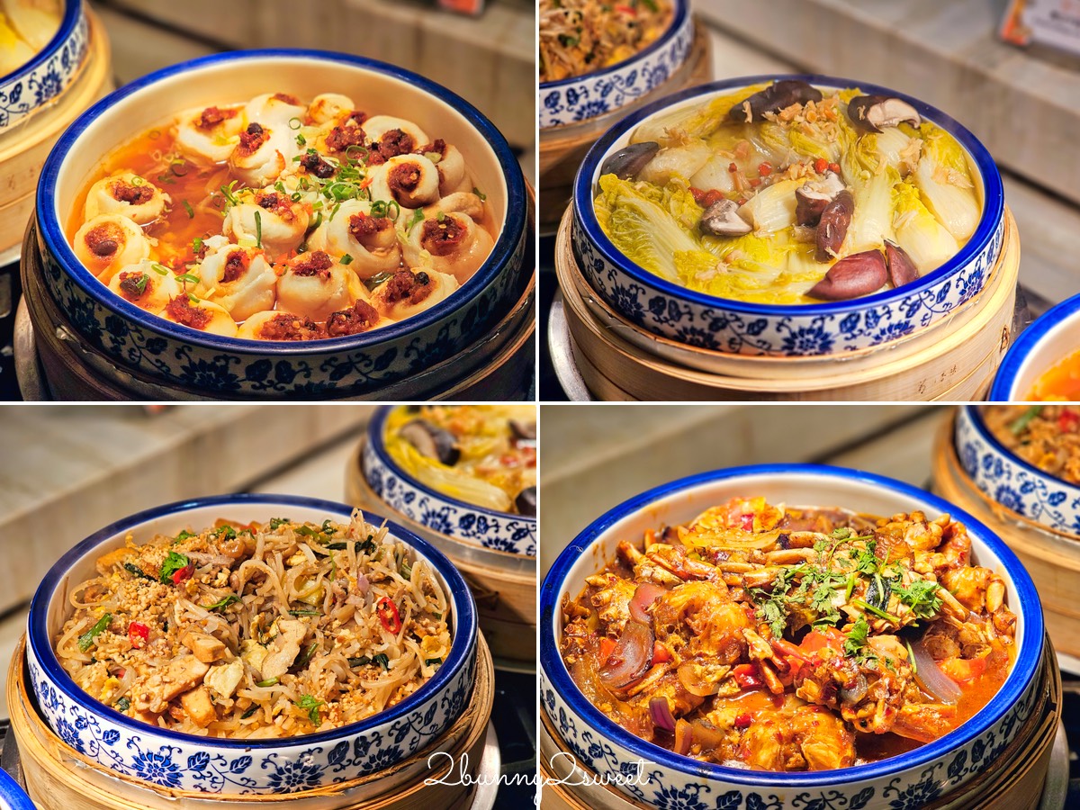 台北吃到飽「台北國泰萬怡酒店MJ Kitchen自助餐廳」免千元 buffet 無限吃生食級天使紅蝦、雪蟹 @兔兒毛毛姊妹花