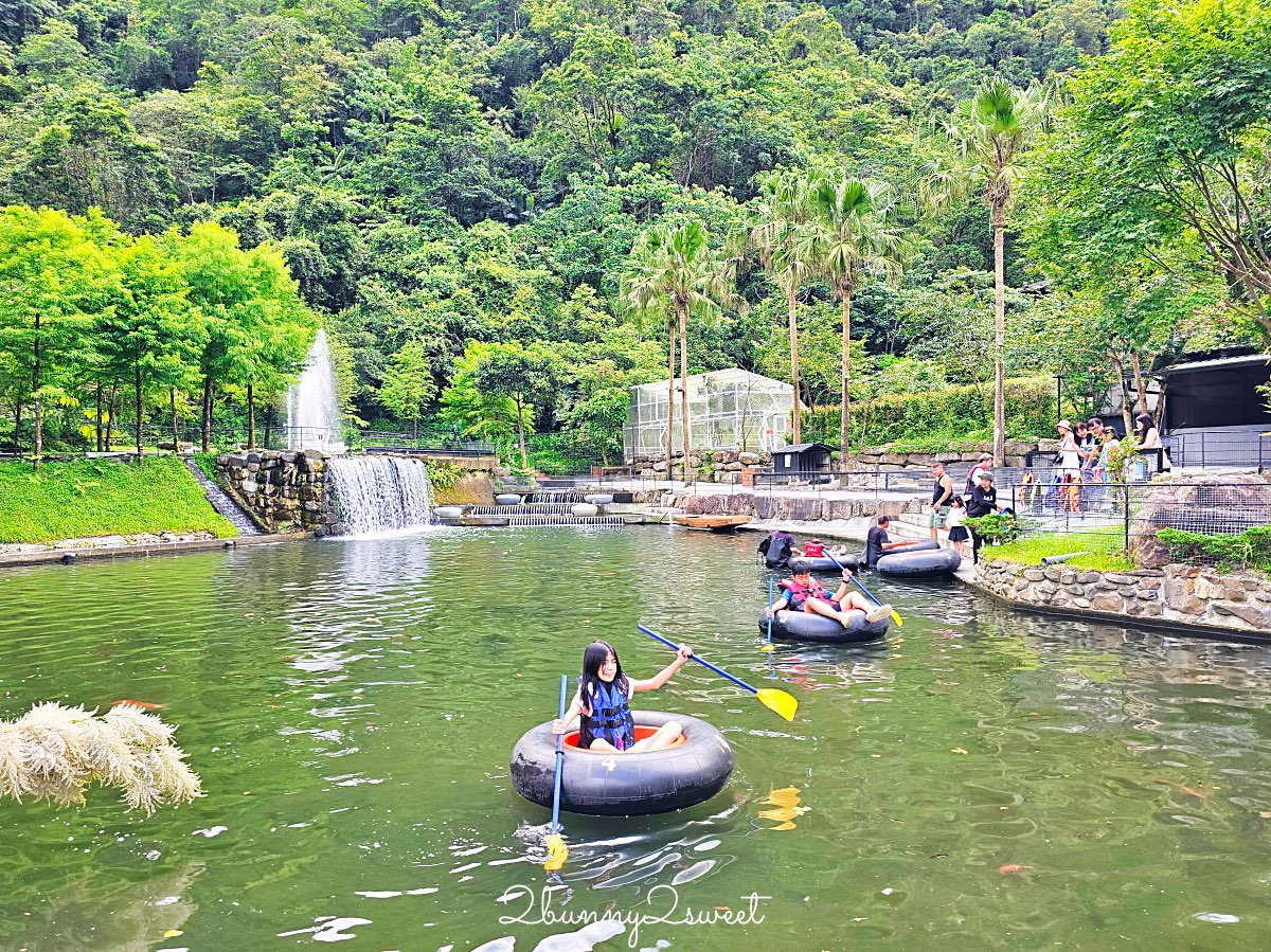 宜蘭景點【鳳梨屋水上莊園】水上鞦韆、湖畔咖啡、鳳梨泳池，也有豪華露營、度假小屋 @兔兒毛毛姊妹花