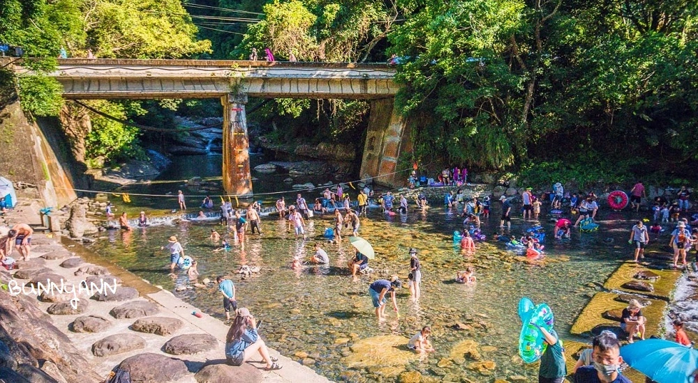 北台灣玩水景點：20個北北基桃夏日戲水好去處～野溪、海灘、親水公園大集合 @兔兒毛毛姊妹花