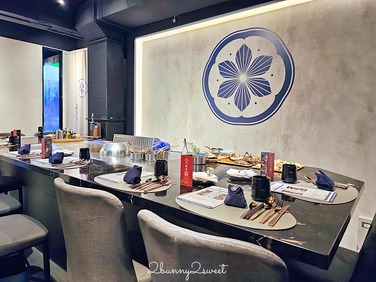 信義區慶生首選【明水然樂信義松菸店】1600就能吃到龍蝦和牛的超高CP值頂級無菜單鐵板燒 @兔兒毛毛姊妹花