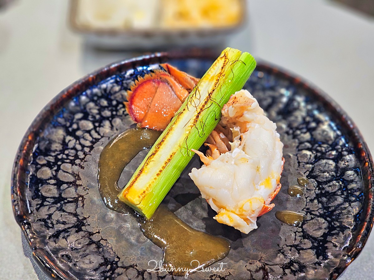 信義區慶生首選【明水然樂信義松菸店】1600就能吃到龍蝦和牛的超高CP值頂級無菜單鐵板燒 @兔兒毛毛姊妹花