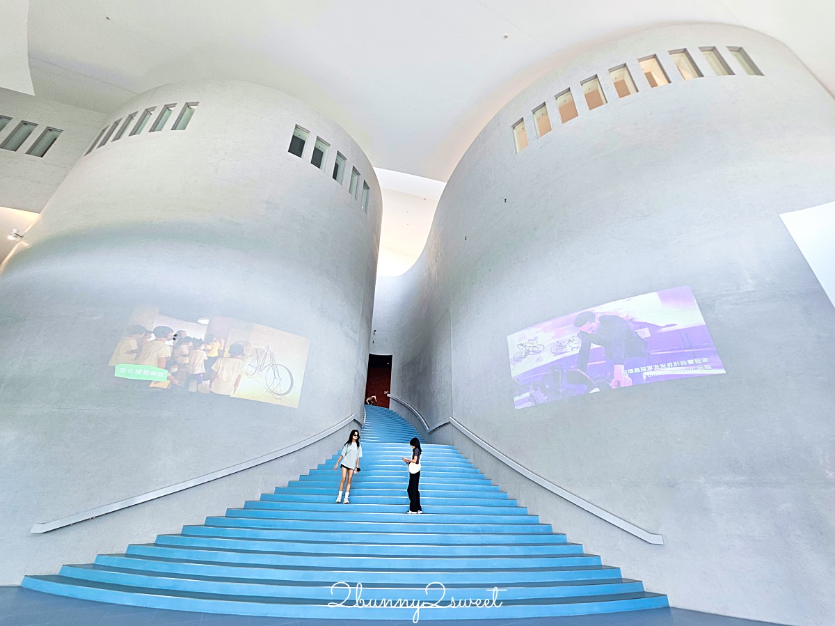 台中景點【自行車文化探索館】捷安特腳踏車博物館 VR 互動體驗好玩又長知識|台中雨天景點 @兔兒毛毛姊妹花