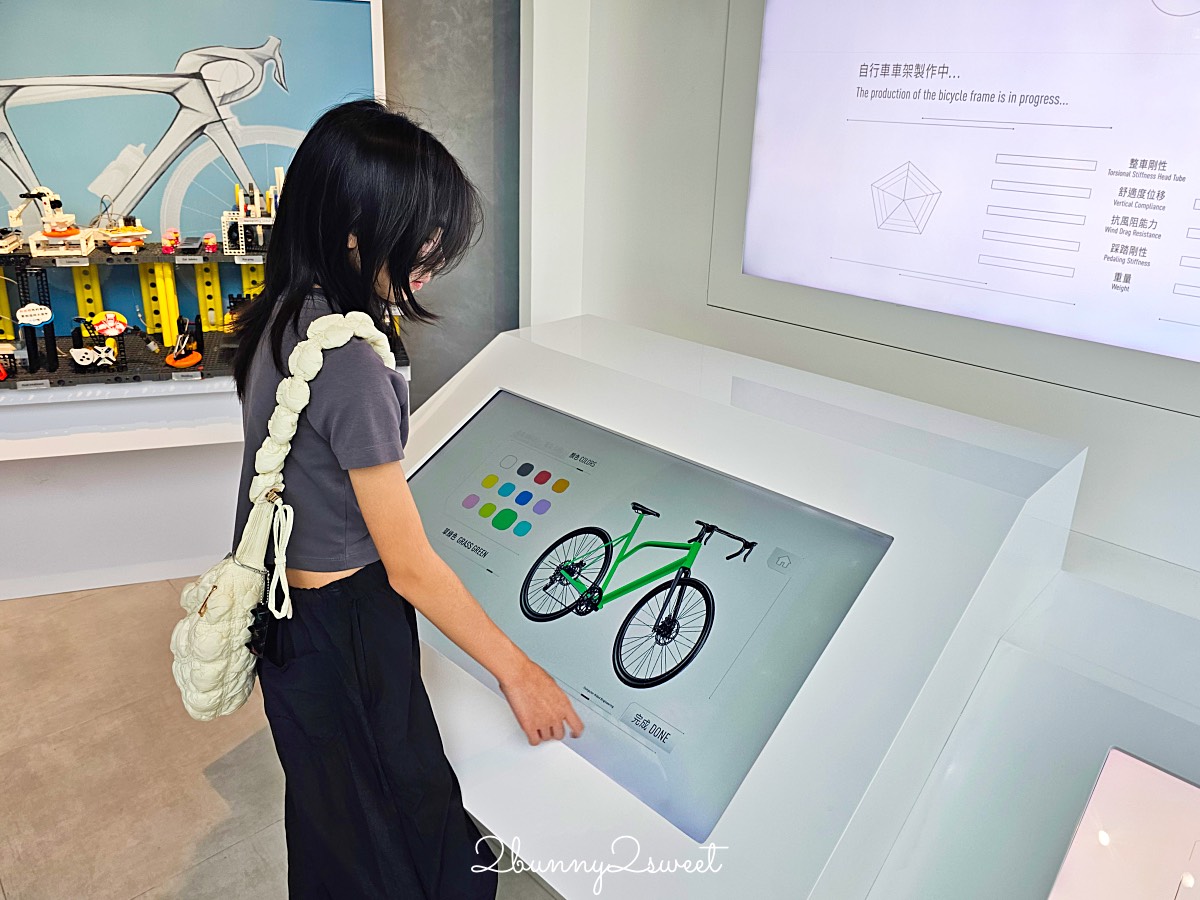 台中景點【自行車文化探索館】捷安特腳踏車博物館 VR 互動體驗好玩又長知識|台中雨天景點 @兔兒毛毛姊妹花
