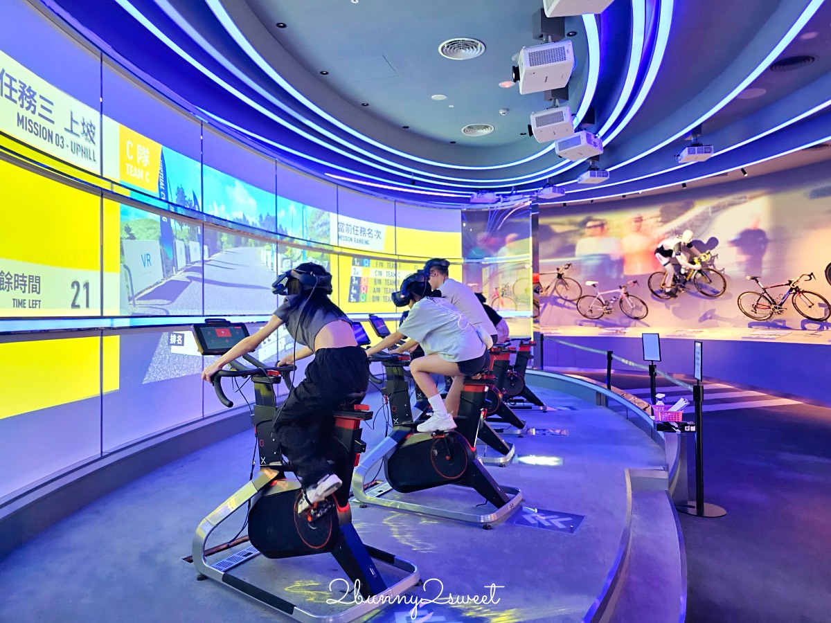 台中景點【自行車文化探索館】捷安特腳踏車博物館 VR 互動體驗好玩又長知識|台中雨天景點 @兔兒毛毛姊妹花